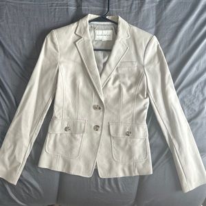 Banana Republic blazer jacket. beige. size 0. Excellent condition.